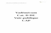 Vadémécum Cat. D/DE - Voie publique - CAP - | Taalkeuze cat D... · 1.1. Objectif : connaître les caractéristiques de la chaîne cinématique pour en optimiser l’utilisation.