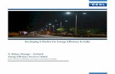 Developing A Market For Energy Efficiency In India IITK/EESL... · Developing A Market For Energy Efficiency In India ... which are not actions beyond the customer's meter, ... •