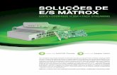SoluçõeS de e/S Matrox adaptadora PCI Express, um adaptador ExpressCard/34, ou um adaptador Thunderbolt. Closed captioning Os produtos de E/S Matrox SDI oferecem captura, monitoração