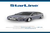 StarLine B9, BP-02 - car-install.ru · StarLine B9, BP-02 Ford Focus II 3 5. Устанавливаем светодиод на правую стойку лобового стекла