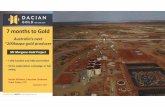 Mt Morgans Gold Project · 4 Corporate Overview Board of Directors Rohan Williams Executive Chairman (Avoca / Alacer Gold, WMC) Barry Patterson Non‐Executive Director