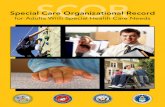 Special Care Organizational Record for Adults With …download.militaryonesource.mil/12038/EFMP/PTK_SCORs/SCOR_Adult.pdfIntroduction | 2 SCOR for Adults With Special Health Care Needs