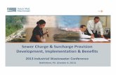 Sewer Charge Surcharge Provision Implementation … Surcharge.pdf · Sewer Charge & Surcharge Provision ... (Sewage) Treatment Plant & Treatment Capabilities (1) ... Address the service