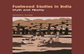 Fuelwood Studies in India Devendra Pandey · Fuelwood Studies in India Myth and Reality Fuelwood Studies in India Myth and Reality Devendra Pandey Devendra Pandey ISBN 979-8764-92-7