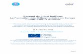 Rapport du Projet NetQues La Formation des … en orthophonie/logopédie au travers de l’Europe (NetQues): un réseau professionnel et universitaire multilatéral 26 Septembre 2013