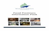 Food Premises Information Pack - City of Warrnambool · Warrnambool City Council Food Premises Information Pack Page 2 ... Starting a Food Business ... and submit a detailed floor