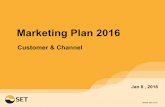 Marketing Plan 2016 - set.or.th · บทวิเคราะห์โบรกเกอร์ / ข้อมูล บจ. risk management ข้อมูล / ความรู้ด้าน