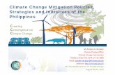 Climate Change Mitigation Policies, Strategies and ... · Climate Change Mitigation Policies, Strategies and Initiatives of the ... 23rd Asia Pacific Seminar on Climate Change ...