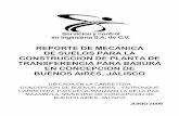 REPORTE DEL ESTUDIO DE MECÁNICA DE SUELOS PARA … de mecanica de suelos para la construccion de planta de transferencia para basura en concepcion de buenos aires, jalisco ubicada