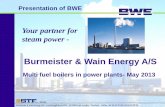 Burmeister & Wain Energy A/S - DIdi.dk/SiteCollectionDocuments/Rudanenergo/Yakut/Multi fuel boilers... · Group Burmeister & Wain Energy A/S · Lundtoftegårdsvej 93A · DK-2800 Kgs.