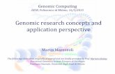 Genomic research concepts and application perspective –basic structure The basic subunits that make up the DNA molecule are called nucleotides (Guanine, Adenine, Cytosine, Thymine)