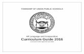 Curriculum Guide Approved June 2016 - … 2016...Curriculum Guide Approved June 2016 Table of Contents Board Members ………… ... Lou Gehrig Retirement Speech Lori Alvord: “Walking