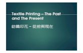 Textile Printing - VTC · normal print Digital Printing ... The Latest Digital Textile Printing Technology