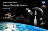 Advanced Exploration Systems - NASA · 3/7/2012 · Integrated Ground Ops . ... Teams consist primarily of NASA personnel, ... Advanced Exploration Systems Recent Accomplishments