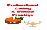 Professional Caring and Ethical Practices · 104 Professional Caring and Ethical Practice I. Introduction A. AACN-CCRN/CCRN-E Blueprint Professional Caring and Ethical Practices……………..