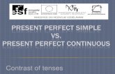 Present Perfect Simple vs. Present Perfect Continuoussablony.gytool.cz/vzdelavaci-materialy/VY_32_INOVACE/VY...PRESENT PERFECT SIMPLE CONTINUOUS Focuses on completed actions I’ve