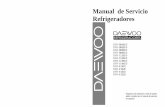Manual de Servicio Refrigeradores - svc.daewoo.com.mxsvc.daewoo.com.mx/bbs/manual/serie 90 11 14 y 16 pies.pdf · Manual de Servicio Refrigeradores Diagrama de explosión y lista