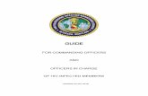 FOR COMMANDING OFFICERS AND OFFICERS IN …€¦ · Guide For Commanding Officers and Officers in Charge of HIV-Infected Members 3 Updated April 2017 1.0 Notification Procedures 1.1