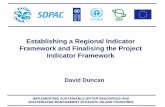Establishing a Regional Indicator Framework and Finalising ... RSC 2/Indicators... · Establishing a Regional Indicator Framework and Finalising the Project Indicator Framework ...