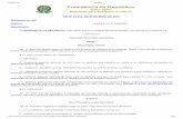 Presidência da República · 15/2/2018 L13445  1/35 Presidência da República Casa Civil Subchefia para Assuntos Jurídicos