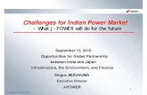 Challenges for Indian Power Market - JBIC 国際協力銀 … · Neemrana Industrial Estates, Thermal Power Plant (JETRO) Bakreshwar Coal-Fired Thermal Power Station Unit No.1 to