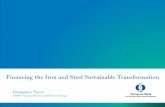 Financing the Iron and Steel Sustainable Transformation · Financing the Iron and Steel Sustainable Transformation ... • EBRD finance: > EUR 1.3 billion • Tot Project ... ministries