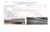 INSPECTION REPORT P.O. No. Time: Jul 16th& Jul 17th, 2012 P.O. No. 86049-1 Inspection Subject: ERW Line Pipe+3LPE Customer: Total Gabon Specification: API 5L Gr.B + DIN 30670 Inspector: