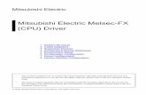 Mitsubishi Electric Melsec-FX CPU Direct Driver · 5 Mitsubishi Electric Melsec-FX (CPU) Driver Diagram 3 RS-232C Use the expansion board with the following cables to connect the