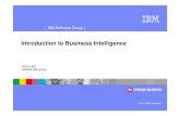 IBM Software Group -  IBM Business Consulting Services, The Global CEO Study 2004 0% 25% 50% 75% Other ... Strategic & Tactical Analysis Operational Analysis