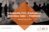 Tokopedia TVC Evaluation (Chelsea Islan Fashion)nusaresearch.com/upload/userfiles/files/Topline Findings Tokopedia...Tokopedia TVC Evaluation (Chelsea Islan –Fashion) Voluntary survey