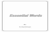 504 Absolutely Essential Words - Iran University of ...webpages.iust.ac.ir/alisafi/zaban/zaban MSRT/Utility/Essential... · 3 504 Absolutely Essential Words Lesson 3 Word Synonym