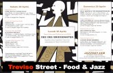 Treviso Street - Food & Jazz · basilico tredici in collaborazione con il comune di treviso, celebra il 30 aprile la giornata internazionale del jazz, proclamata dallÕunesco per