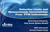 Detection Limits and Measurements Uncertainties From …c.ymcdn.com/.../2013_roundtable/icac_detection_limits_and_me.pdf · Detection Limits and Measurements Uncertainties From FTIR