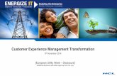 Customer Experience Management Transformation - … · Customer Experience Management Transformation ... Champion / Challenger ... Transitional Sourcing / Bubble Staffing: ...