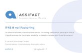 IFRS 9 nel Factoring - assifact.itassifact.it/wp-content/uploads/2017/07/IFRS-9-nel-Factoring... · assifact.it IFRS 9 nel Factoring La classificazione e la misurazione del factoring