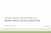SWEDISH’MEDICAL’CENTERCHERRY’HILL’ MIMP… · swedish’medical’centercherry’hill’ ’ mimp’space’needs’analysis’ ’ january’16,’2014’
