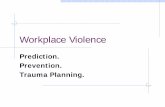 Workplace Violence - Oklahoma Violence 1 Hour... · Pre-Employment Screening My First Prediction ... PREVENT workplace violence. Administrative Policy will prevent 90 to 95 percent