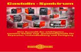 Castolin Spektrum ·  · 2016-11-21Eine Auswahl der wichtigsten Castolin-Geräte und -Zusatzwerkstoffe für Reparatur, Instandhaltung und Fertigung Castolin - Spektrum Stärker ,