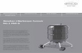 151203-BDA Smoker No.1 F50-S - 1a-neuware.de · No.1 F50-S Montageanleitung ... The installation manual for assembly can be found in the separate supplement. Please ... q Smoker aus