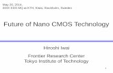 Future of Nano CMOS Technology - 岩井・角嶋研究室 mq.pdf · Future of Nano CMOS Technology May 26, 2014, IEEE EDS MQ at KTH, Kista, Stockholm, Sweden 1. ... Gartner: By K.