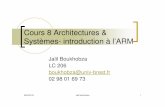 Cours 8 Architectures & Systèmes- introduction à l’ARMsyst.univ-brest.fr/boukhobza/images/stories/Documents/... ·  · 2015-12-26Cours 8 Architectures & Systèmes ... Introduction