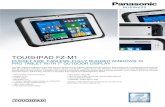 TOUGHPAD FZ-M1 - Panasonic OA 通訊及專業影音器材pdf.oa.hk/download.ashx/de307979-4607-48a1-a213-ad52dc3cbf2d/FZ... · DRIVING EFFICIENCY FOR FIELD PROFESSIONALS WHO FACE