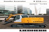 Crawler Excavator R 914 COMPACT - UTILBEN … · Crawler Excavator R 914 COMPACT Operating ... Electrical system ... The lift capacities on the load hook of the Liebherr quick coupler