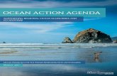 OCEAN ACTION AGENDA - Alden Street Consulting · Promote sustainable fisheries that support healthy ... this Ocean Action Agenda includes ... • Engage in multilateral efforts to