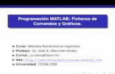 Programacion MATLAB: Ficheros de´ Comandos y Graﬁcos.´metodosnumericoscem.weebly.com/uploads/2/5/9/7/25971049/mn_173...Programacion MATLAB: Ficheros de´ Comandos y Graﬁcos.´