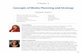 Concepts of Media Planning and Strategyapi.ning.com/.../amasachapter4Conceptsofmediaplanni… ·  · 2016-10-20CONCEPTS OF MEDIA PLANNING AND STRATEGY 121 Chapter 4 ... of place