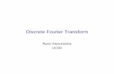 Discrete Fourier TransformDiscrete Fourier Transform - … · Discrete Fourier TransformDiscrete Fourier Transform Nuno Vasconcelos UCSD. The Discrete-Space Fourier Transform •
