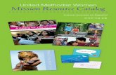 United Methodist Women Mission Resource Catalog 2014€¦ ·  · 2013-12-09United Methodist Women Mission Resource Catalog e ... side that includes all three languages . Features