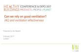 Can we rely on good ventilation? 60-80% 80-100% 100-120% 120-140% 140-160% 160-180% s ... MEARU/OISD/Fourwalls. Healthy Buildings Conference slide 8 …