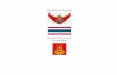 Kingdom of Thailand - wings-introworldwings.pathfindergroupuk.com/PDFs/Thailand_wings_v7.pdfPara Military / Volunteer Force (Tahan Phran) Tahan phran Tahan phran Tahan phran Pakthong